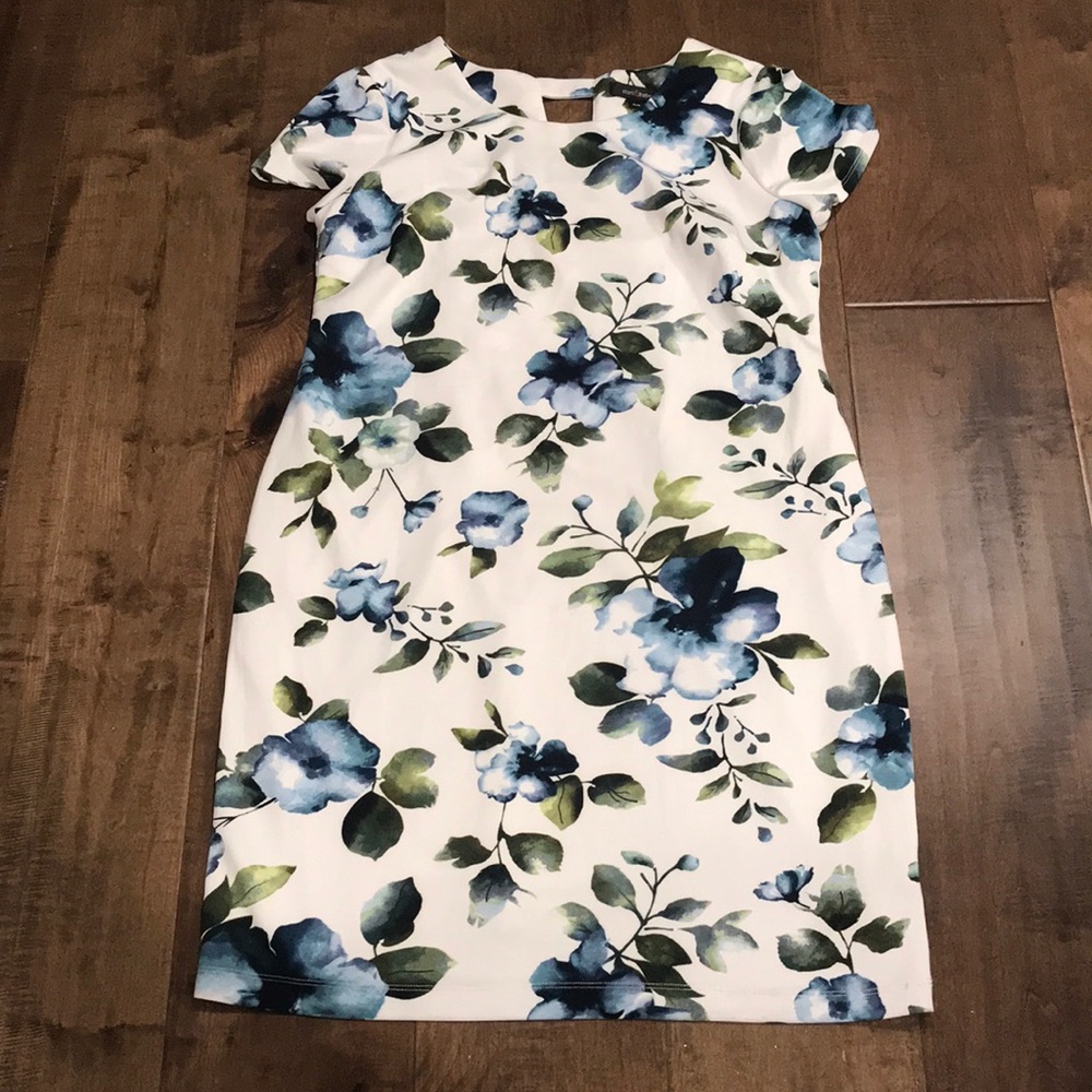 Stork Babe floral Dress